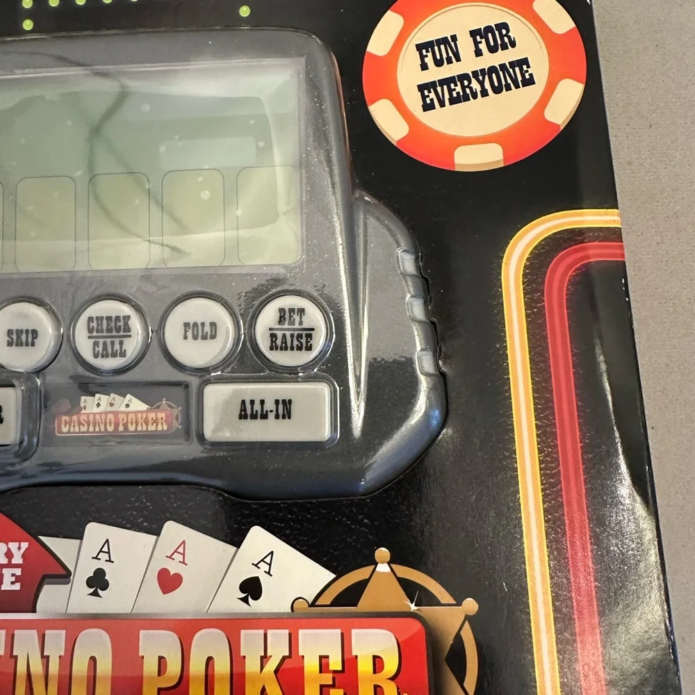 🆕Big Screen Games Casino Blackjack & Poker Bundle